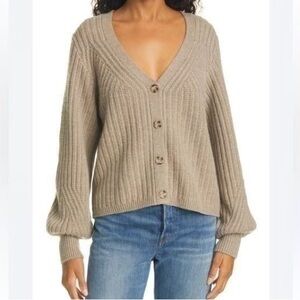 La Ligne - Chunky Knit Merino Wool Cardigan - Provence